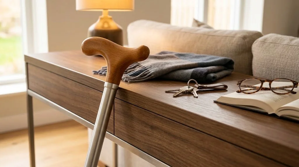 Silbavo Spazierstock Detail